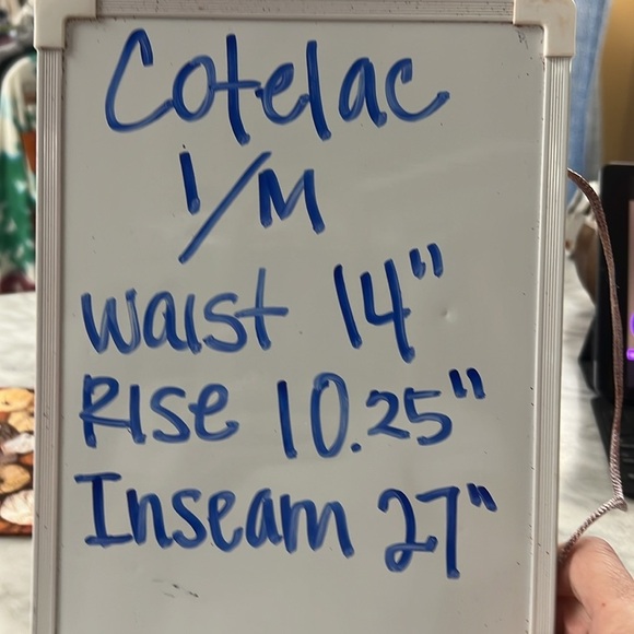 Cotelac Rust Corduroy Pants Size 1/M - Picture 6 of 10